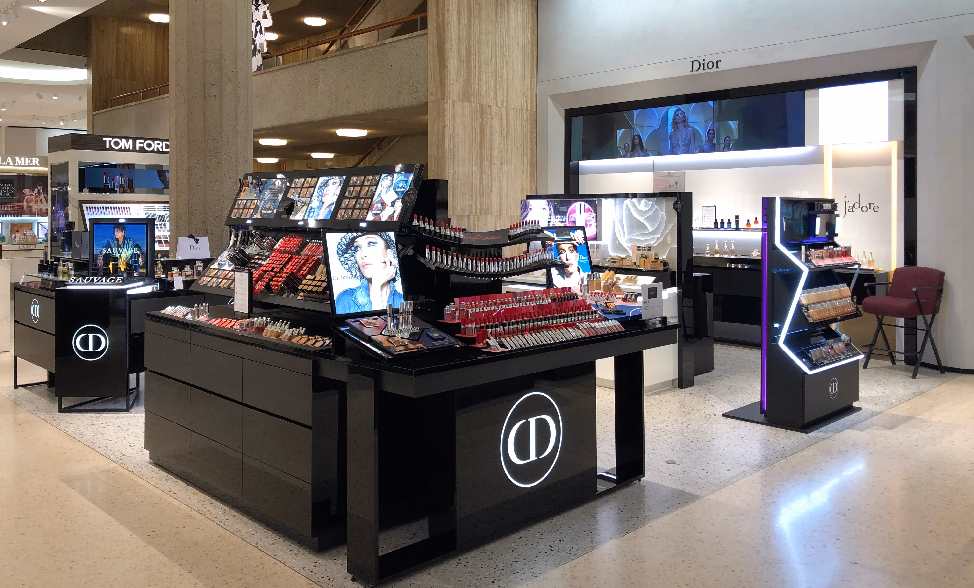 Dior Bijenkorf Counter